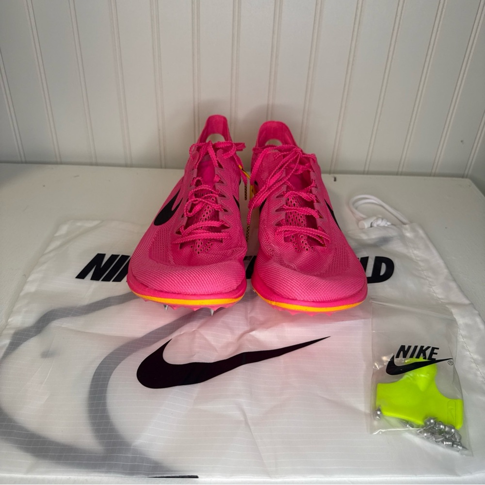 Nike ZoomX Dragonfly Hyper Pink Racing Spike Mens show Track Sz 13  CV0400-600